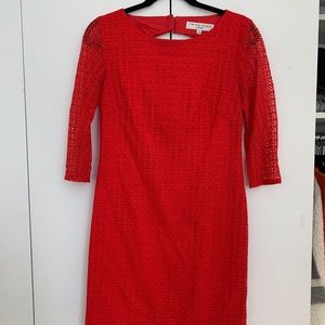 sexy red Trina Turk dress